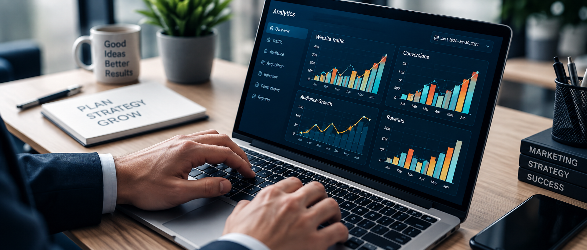 Performance marketing analytics and campaign results